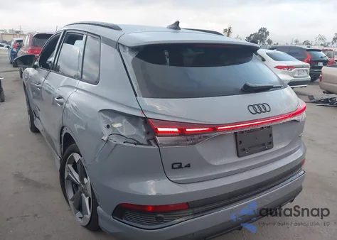2025 Audi Q4 E-Tron Prestige 55 Quattro from USA, damaged, VIN WA1MUBFZ6SP042197